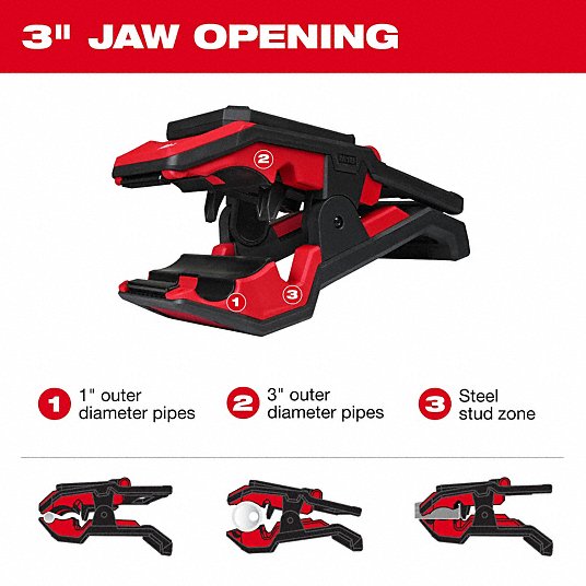 Milwaukee M18™ ROVER™ Clamping Flood Light - Cordless Work Light