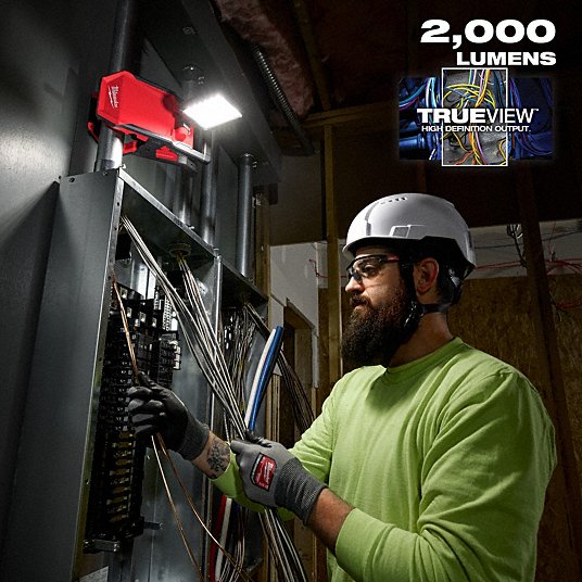 Milwaukee M18™ ROVER™ Clamping Flood Light - Cordless Work Light