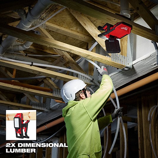Milwaukee M18™ ROVER™ Clamping Flood Light - Cordless Work Light