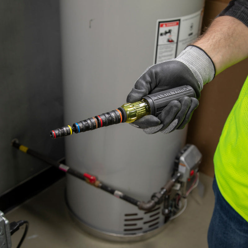 Klein 7-in-1 Impact Rated Flip Socket Set with Handle - 32910