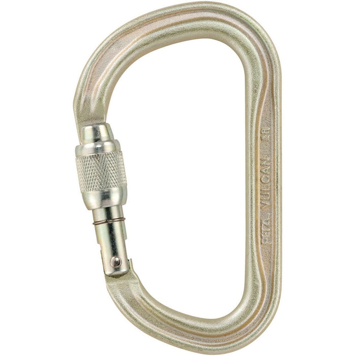 Vulcan Steel Carabiner - Screw Locking