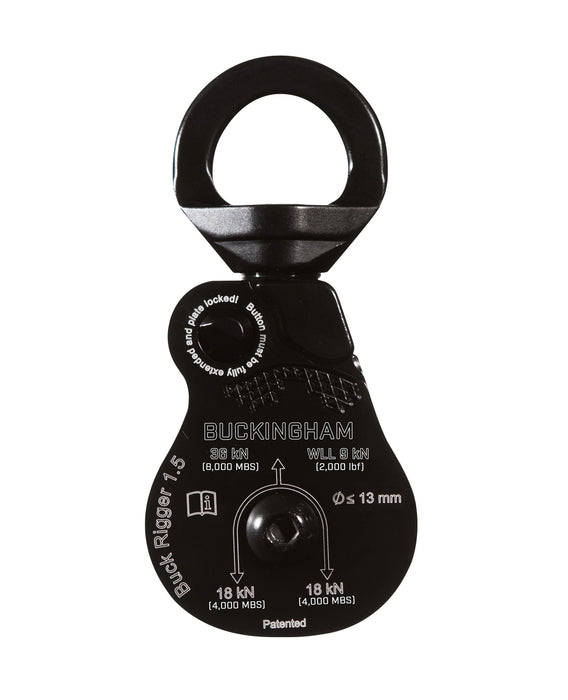 Buckingham Ox Block Single Sheave Pulley - 5007R1