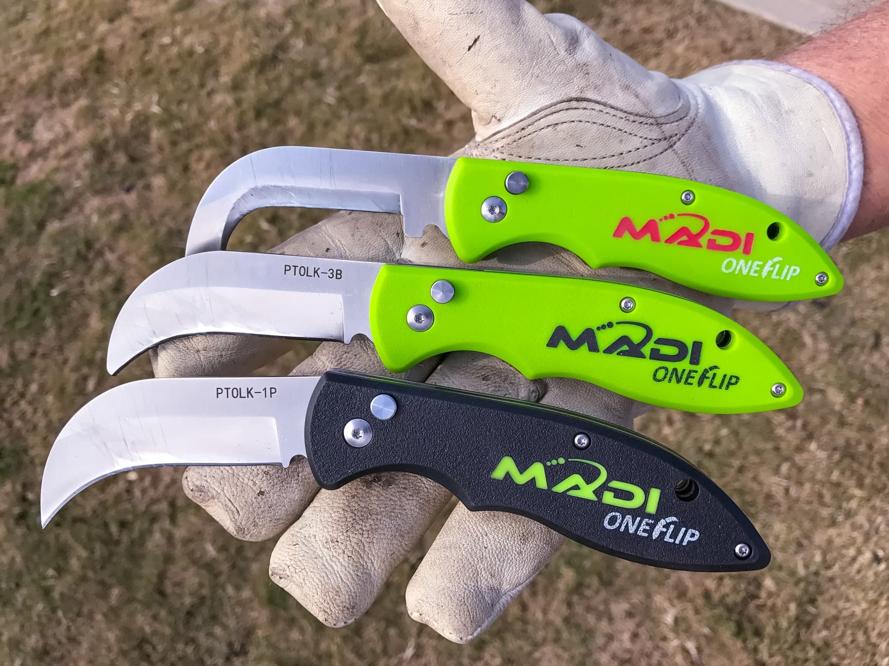 MADI OneFlip™ Pointed Lineman Knife (95-PTOLK1P) — S1 Supply