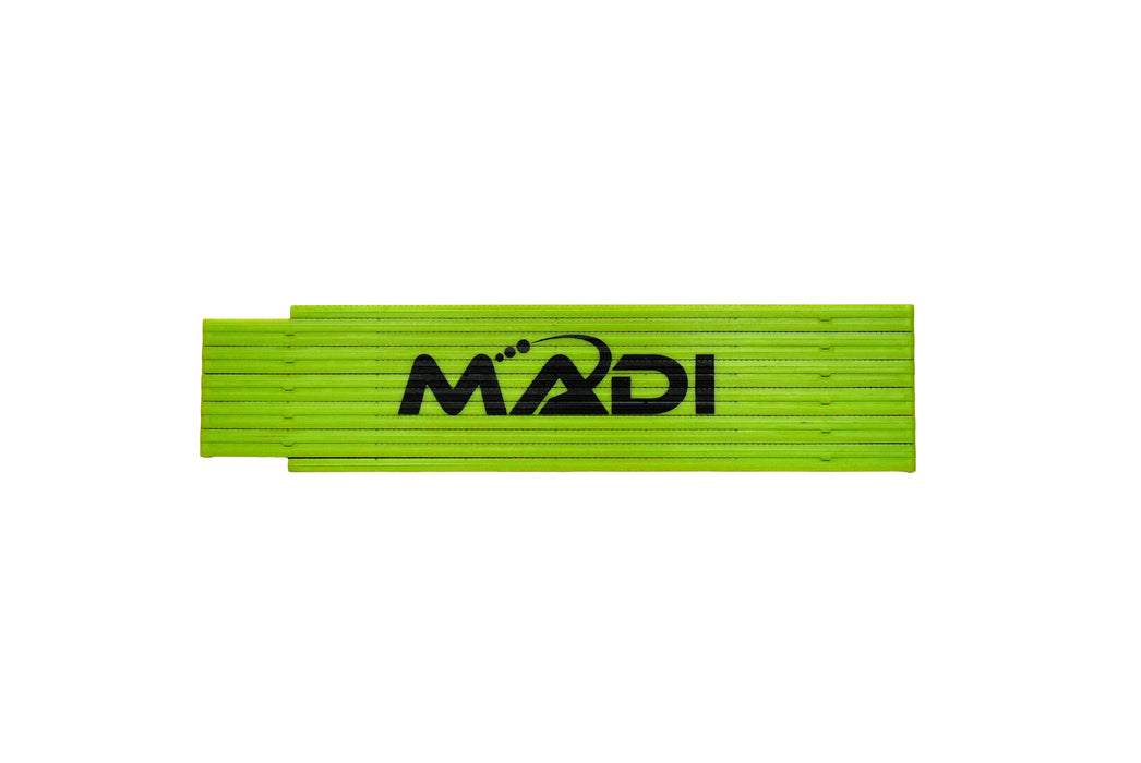 MADI 6' Fiberglass CenterPoint Folding Ruler / Rule – Inside Read