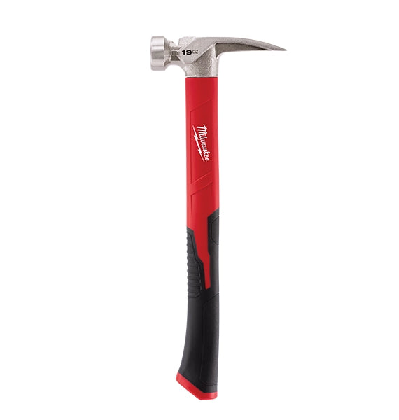 Milwaukee 19oz Smooth Face Poly/Fiberglass Handle Hammer - 48-22-9316