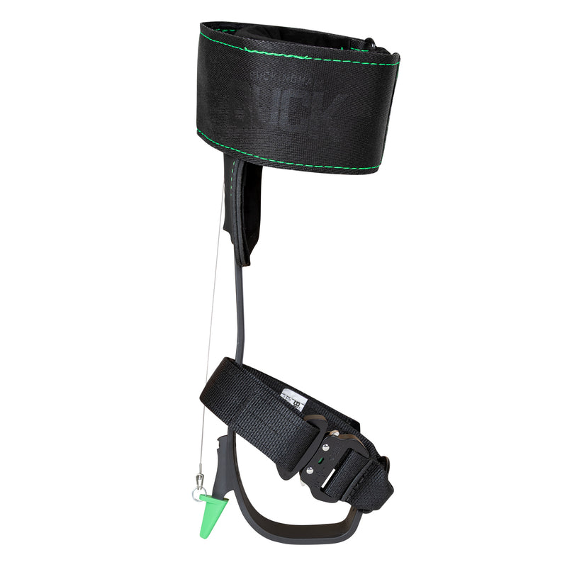 BuckLite™ Titanium Pole Climber Kit with GRIP™ and FastStrap™ Foot straps - TBG94K1FG-BL