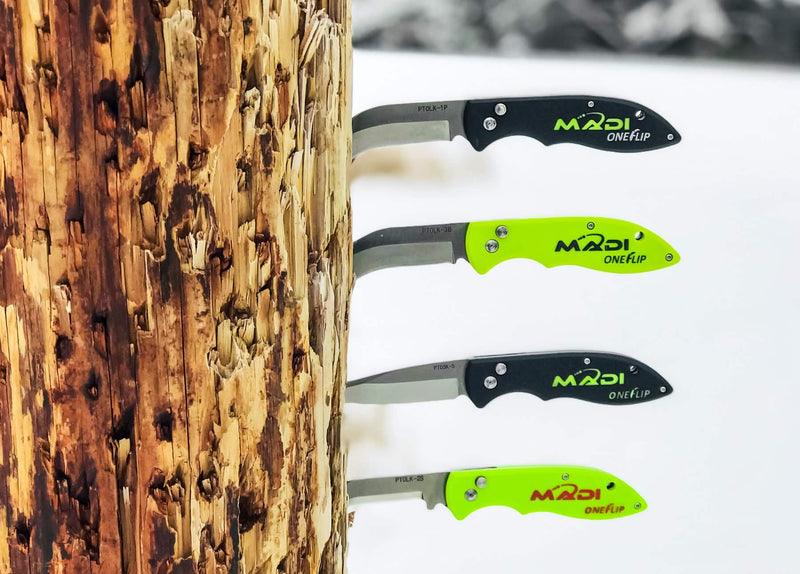 MADI OneFlip™ Pointed Lineman Knife (95-PTOLK1P)