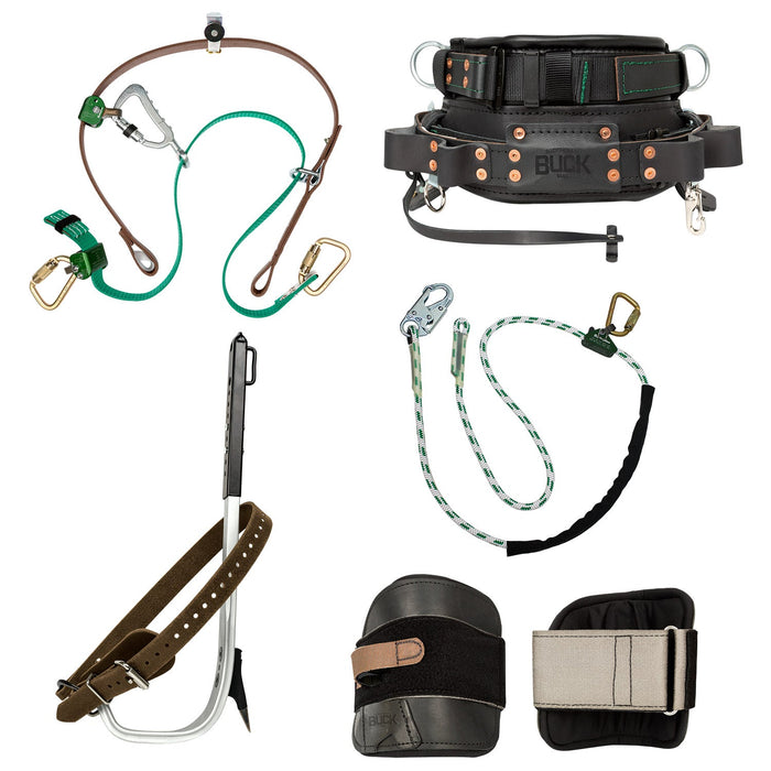 Big Man Climbing Kit with Mid-Length SuperSqueeze™ with Inner Web Strap and Big Buck™ Wrap Pads - 400KITQ10