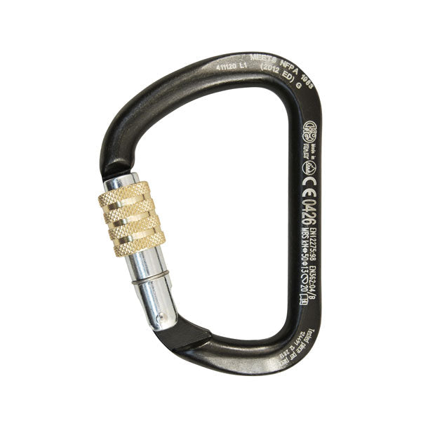 Buckingham Steel Screw Gate Carabiner - 5005M