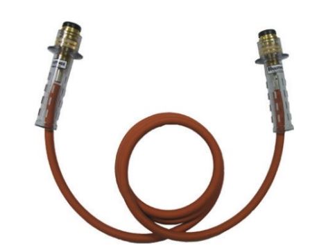 15 KV Factory Assembled Jumpers with Medium Range Heads - Clear - (53-6892)