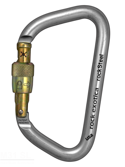 Rock Exotica RockSteel Carabiners