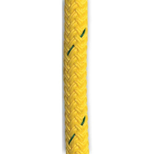 Samson 9/16" Coated Stable Braid Yellow - Double Braid - (87-442YC)