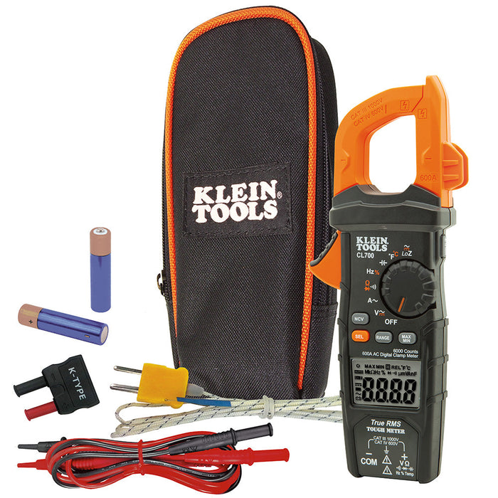 Klein Digital Clamp Meter AC Auto-Ranging LoZ (94-CL700)