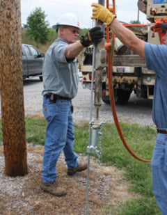 Aircraft Dynamics Hydraulic Tamper Ground Rod Driver Kit