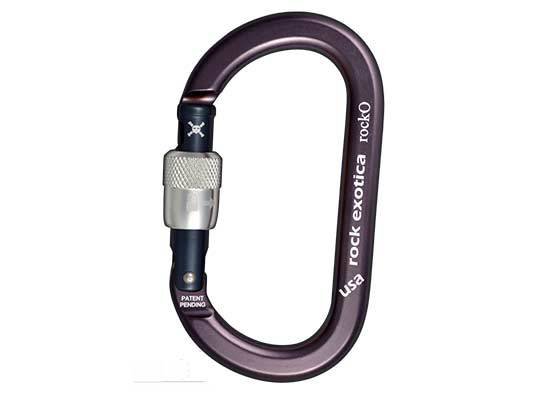 rockO Carabiner - Screw Lock